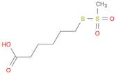 Hexanoic acid, 6-[(methylsulfonyl)thio]-