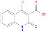 3-Quinolinecarboxylic acid, 4-chloro-1,2-dihydro-2-oxo-