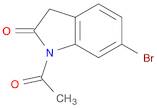 2H-Indol-2-one, 1-acetyl-6-bromo-1,3-dihydro-