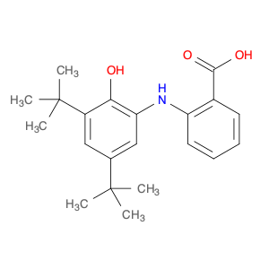 2-((3,5-Di-tert-butyl-2-hydroxyphenyl)amino)benzoic acid