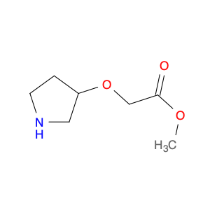 Methyl 2-(pyrrolidin-3-yloxy)acetate