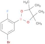 2-(5-Bromo-2-fluorophenyl)-4,4,5,5-tetramethyl-1,3,2-dioxaborolane