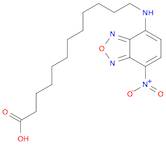 12-(7-Nitrobenzofurazan-4-ylamino)dodecanoic acid