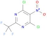 4,6-DICHLORO-5-NITRO-2-(TRIFLUOROMETHYL)PYRIMIDINE