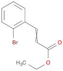 2-Propenoic acid, 3-(2-bromophenyl)-, ethyl ester