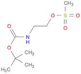 Carbamic acid, [2-[(methylsulfonyl)oxy]ethyl]-, 1,1-dimethylethyl ester