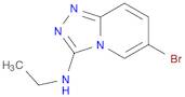 6-Bromo-N-ethyl-[1,2,4]triazolo[4,3-a]pyridin-3-amine