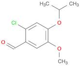 2-CHLORO-4-ISOPROPOXY-5-METHOXYBENZALDEHYDE