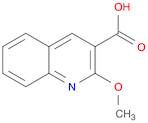 3-Quinolinecarboxylic acid, 2-methoxy-