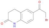 6-(2-Bromoacetyl)-3,4-dihydro-1H-quinoline-2-one