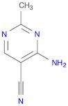 4-Amino-2-methylpyrimidine-5-carbonitrile