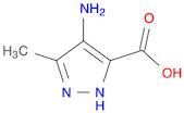 4-Amino-3-methyl-1H-pyrazole-5-carboxylic acid