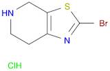 2-Bromo-4,5,6,7-tetrahydrothiazolo[5,4-c]pyridine hydrochloride