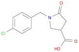 1-(4-Chlorobenzyl)-5-oxopyrrolidine-3-carboxylic acid