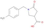 3-Pyrrolidinecarboxylicacid, 1-[(4-methylphenyl)methyl]-5-oxo-