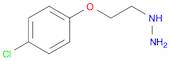 Hydrazine,[2-(4-chlorophenoxy)ethyl]-, hydrochloride (1:1)