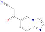 3-(Imidazo[1,2-a]pyridin-6-yl)-3-oxopropanenitrile