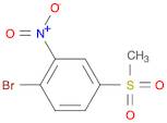 1-Bromo-4-(methylsulfonyl)-2-nitrobenzene