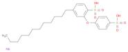 Benzenesulfonic acid,4-dodecyl-2-(4-sulfophenoxy)-, sodium salt (1:2)