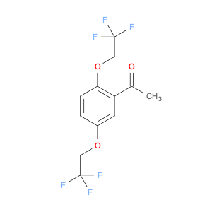 Ethanone,1-[2,5-bis(2,2,2-trifluoroethoxy)phenyl]-