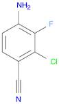 4-Amino-2-chloro-3-fluorobenzonitrile