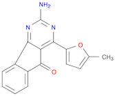 2-Amino-4-(5-methylfuran-2-yl)-5H-indeno[1,2-d]pyrimidin-5-one