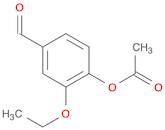 2-Ethoxy-4-formylphenyl acetate