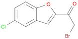 Ethanone,2-bromo-1-(5-chloro-2-benzofuranyl)-