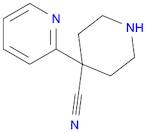 4-PIPERIDINECARBONITRILE, 4-(2-PYRIDINYL)-