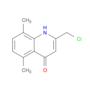 2-(CHLOROMETHYL)-5,8-DIMETHYL-4(1H)-QUINOLINONE