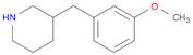 3-(3-METHOXY-BENZYL)-PIPERIDINE