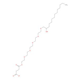 Butanedioic acid, dodecyl17-hydroxy-3,6,9,12,15-pentaoxaheptadec-1-yl ester
