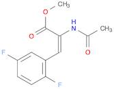 Methyl 2-acetamido-3-(2,5-difluorophenyl)acrylate