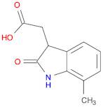 (7-METHYL-2-OXO-2,3-DIHYDRO-1H-INDOL-3-YL)ACETIC ACID