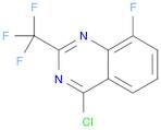 4-Chloro-8-fluoro-2-(trifluoromethyl)quinazoline