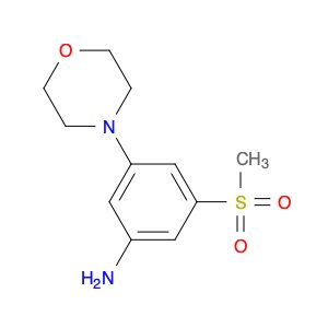 3-(Methylsulfonyl)-5-morpholinoaniline