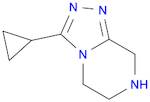 3-Cyclopropyl-5,6,7,8-tetrahydro-[1,2,4]triazolo[4,3-a]pyrazine