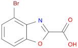 4-Bromobenzo[d]oxazole-2-carboxylic acid