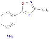 3-(3-METHYL-1,2,4-OXADIAZOL-5-YL)ANILINE