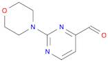 2-Morpholinopyrimidine-4-carbaldehyde