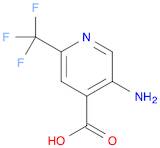 5-Amino-2-(trifluoromethyl)isonicotinic acid