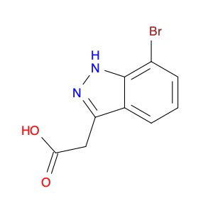 2-(7-Bromo-1H-indazol-3-yl)acetic acid
