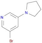 3-Bromo-5-pyrrolidinopyridine