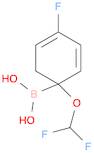 1-DIFLUOROMETHOXY-4-FLUORO-BENZENEBORONIC ACID