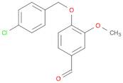 4-((4-Chlorobenzyl)oxy)-3-methoxybenzaldehyde