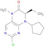 (R)-2-Chloro-8-cyclopentyl-7-ethyl-5-methyl-7,8-dihydropteridin-6(5H)-one