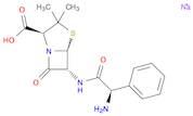 4-Thia-1-azabicyclo[3.2.0]heptane-2-carboxylicacid, 6-[[(2R)-2-amino-2-phenylacetyl]amino]-3,3-d...