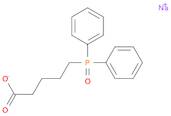 Sodium 5-(diphenylphosphinoyl)pentanoate