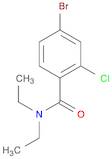 N,N-Diethyl 4-bromo-2-chlorobenzamide