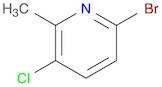 6-Bromo-3-chloro-2-methylpyridine